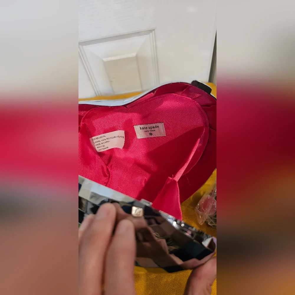 Kate Spade X Target Disco Heart Crossbody Bag NWT Limited Edition